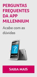 PERGUNTAS FREQUENTES DA APP MILLENNIUM
