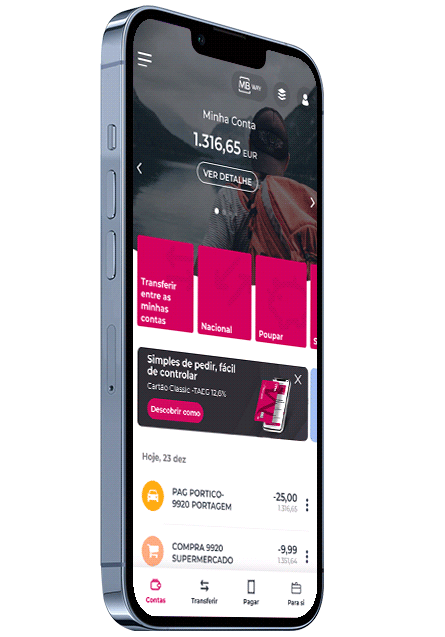 iPhone App Millennium Dashboard