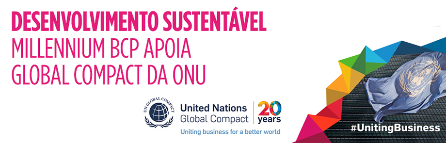 Millennium bcp assina Declaração de Compromisso “Global Compact” das Nações Unidas