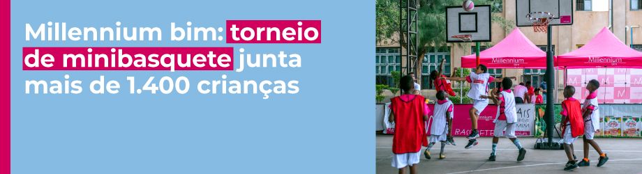 Crianças a jogar basquete