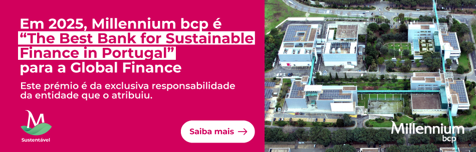 Millennium bcp é “The Best Bank for Sustainable Finance in Portugal” para a Global Finance