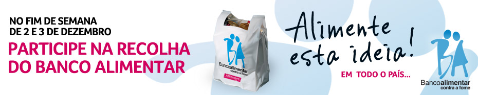 Millennium bcp associa-se de novo à campanha de recolha de alimentos do Banco Alimentar...