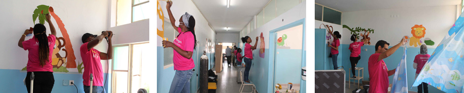 Millennium bim reabilita Berçário do Hospital Central de Maputo..