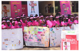 Millennium bim comemora dia Mundial da Poupança em escolas de Maputo e Matola...