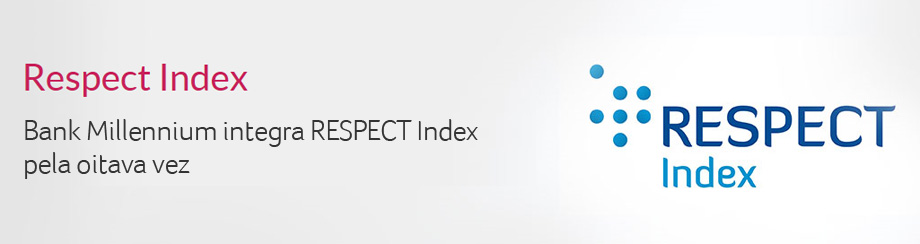 Bank Millennium integra RESPECT Index pela oitava vez...