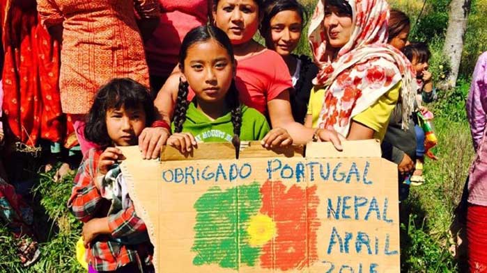 Obrigado Portugal, nós também somos Nepal...