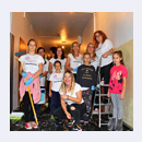 Voluntários renovam escola em Gdansk... Voluntários renovam escola em Gdansk...