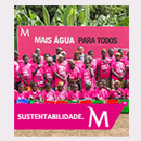 Millennium bim leva água potável...