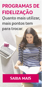 Quanto mais utilizar, mais pontos tem para trocar. Programas de fidelização