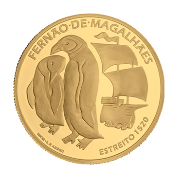 Fernão de Magalhães - Estreito 1520 - Ouro