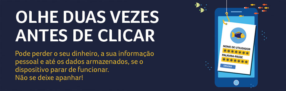 Olhe duas vezes antes de clicar