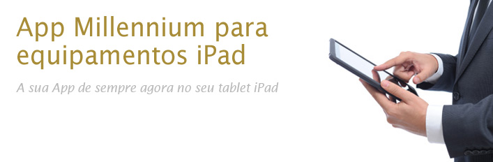 App Millennium para Equipamentos iPad