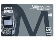 Cartão Millennium bcp Serviço Empresa