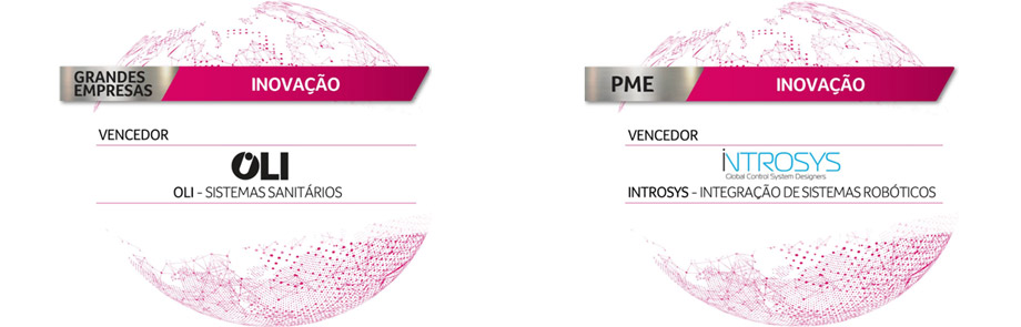 Vencedor: OLI e INTROSYS Vencedor: OLI e INTROSYS