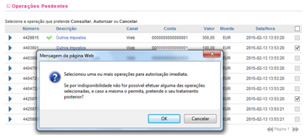Operações Diferidas