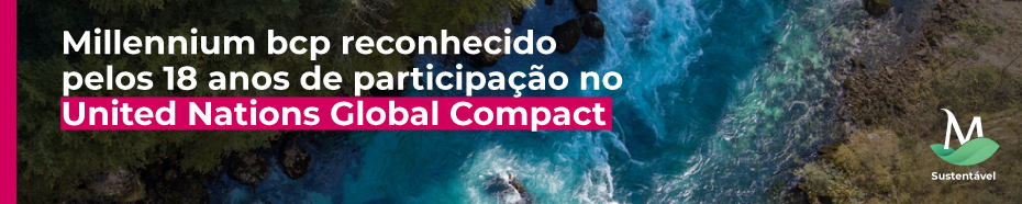 Banco Comercial Português reconhecido pelos seus 18 anos de participação no United Nations Global Compact