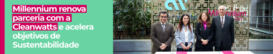 Millennium bcp renova parceria com a Cleanwatts e acelera objetivos de Sustentabilidade